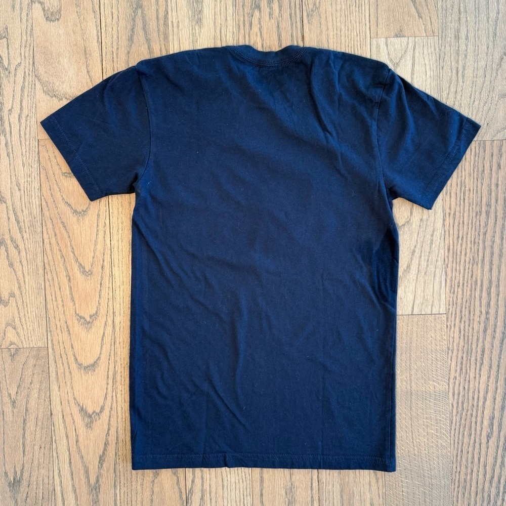 Rainier The Great Pacific NW Beer Graphic Navy T-Shirt Size X-Small - Picture 5 of 8